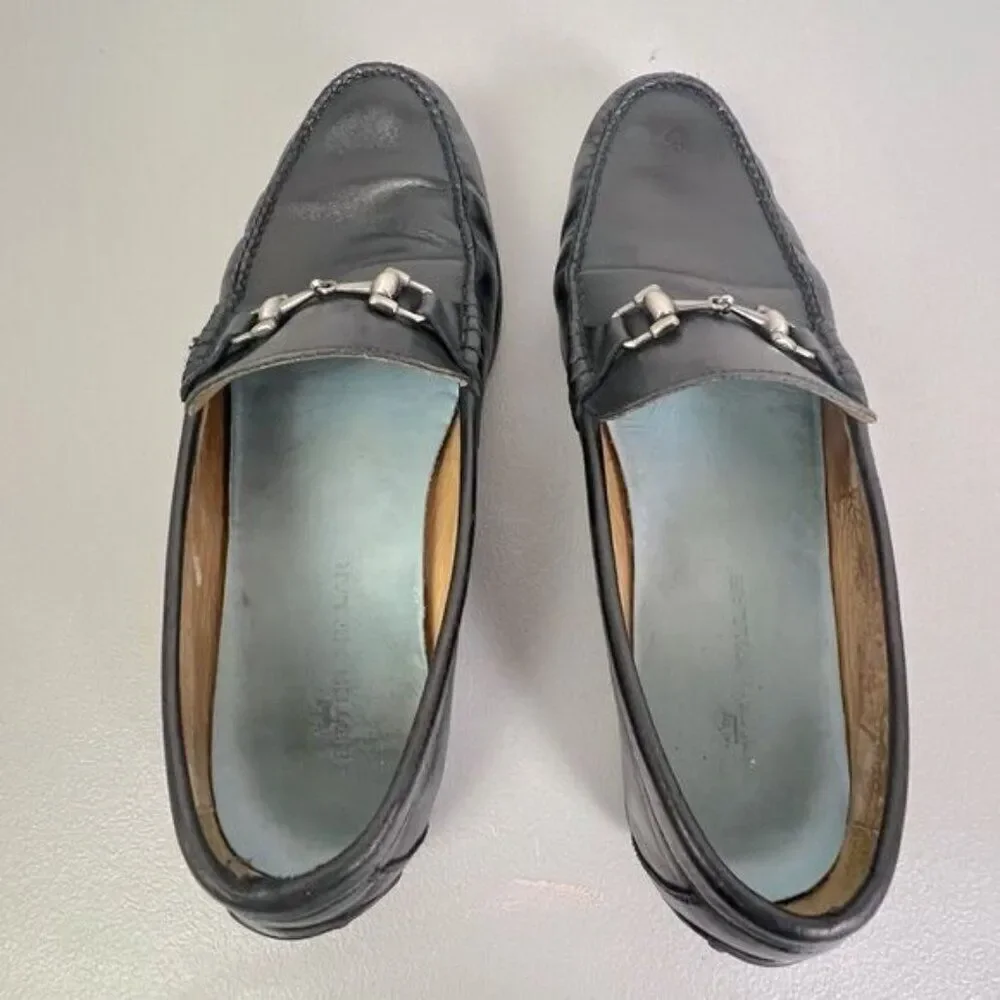 PETER MILLAR MENS BLACK DRIVING SHOES SIZE 10.5 M